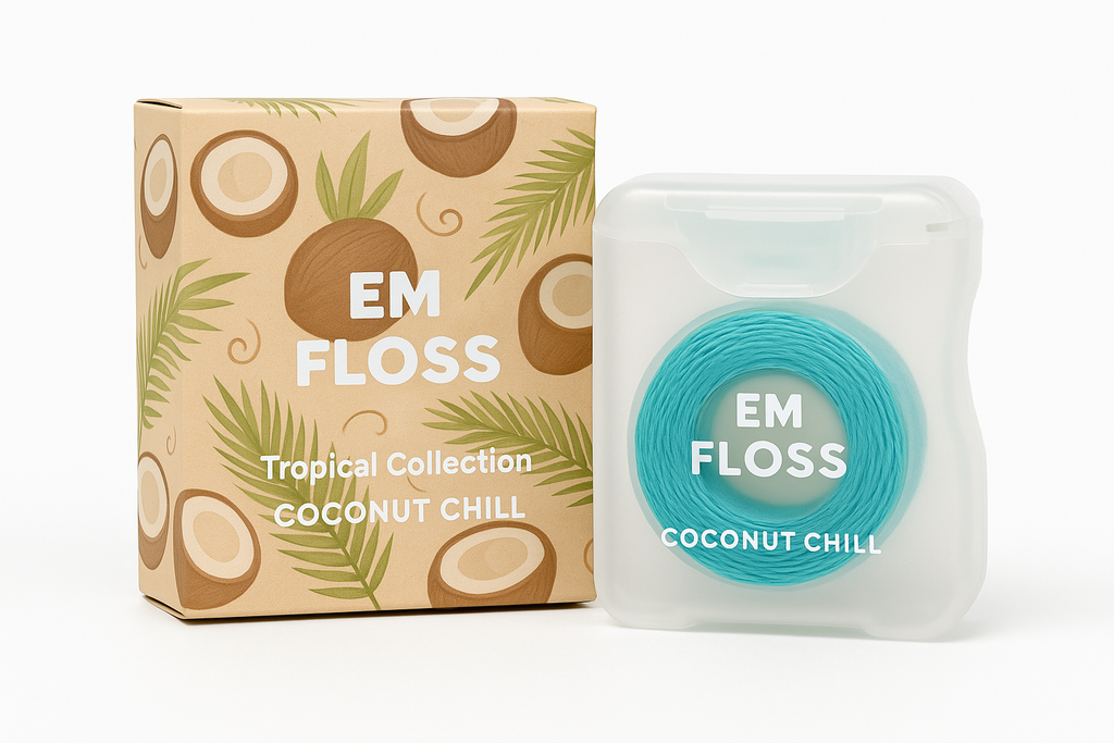 EM FLOSS – Premium Eco-Friendly Dental Floss Set (4 Flavors Bundle)