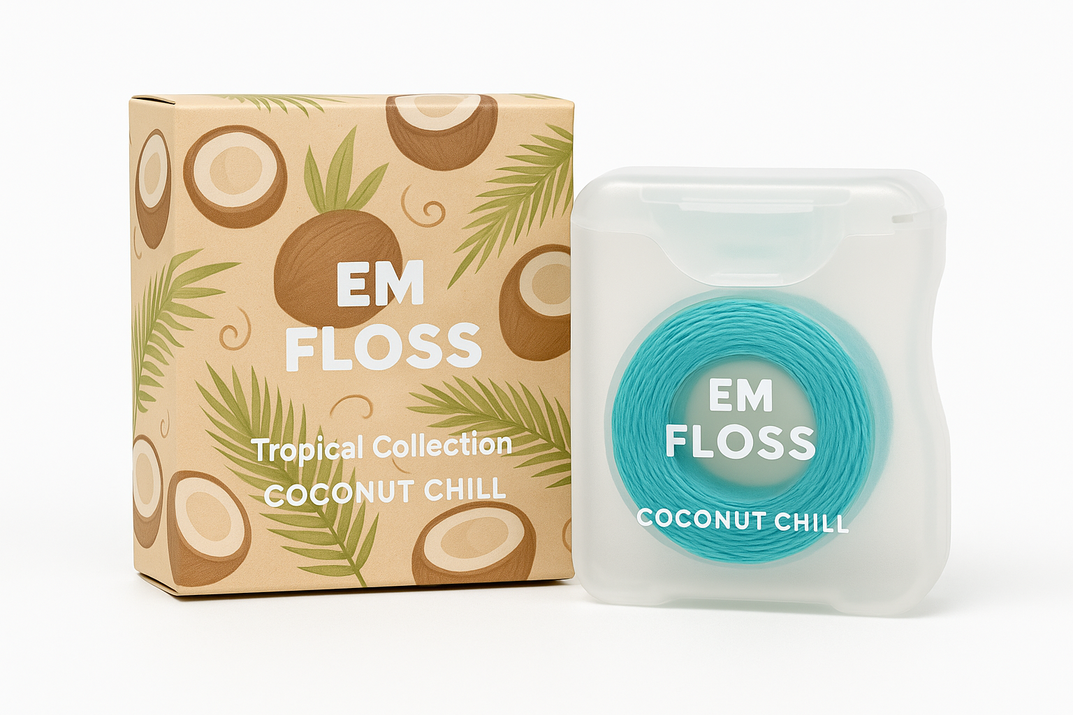 EM FLOSS – Premium Eco-Friendly Dental Floss Set (4 Flavors Bundle)