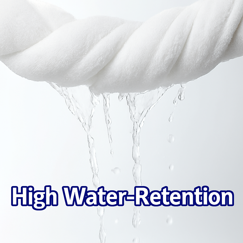 EMike Alley 3-Piece Luxury White Cotton Towel Set – 1 Bath Towel + 2 Hand Towels